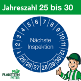 Mehrjahresprüfplakette NÄCHSTE INSPEKTION