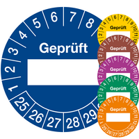 Mit Beschriftungsfeld